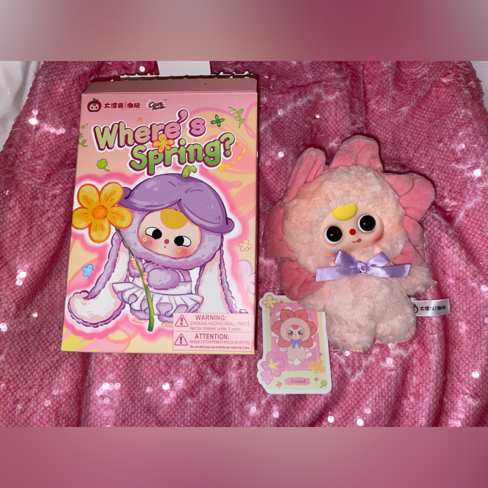 Baby Three Where’s the Spring - Pinklet